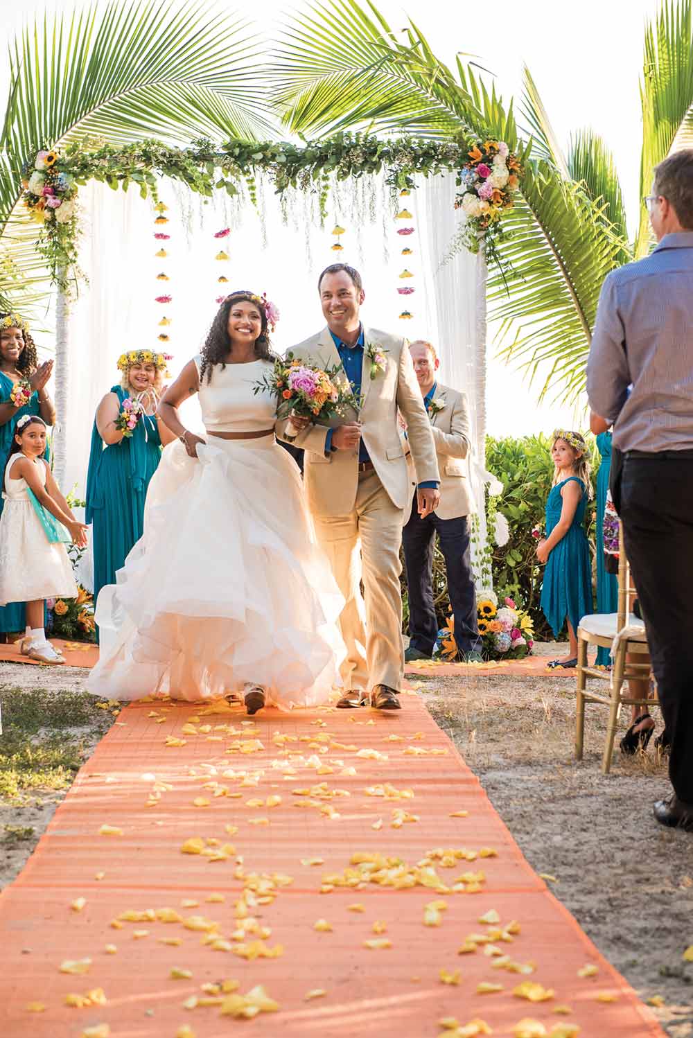 Magazine wedding page 