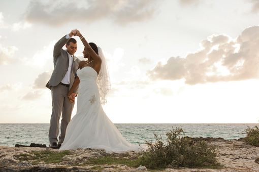 Bride and groom