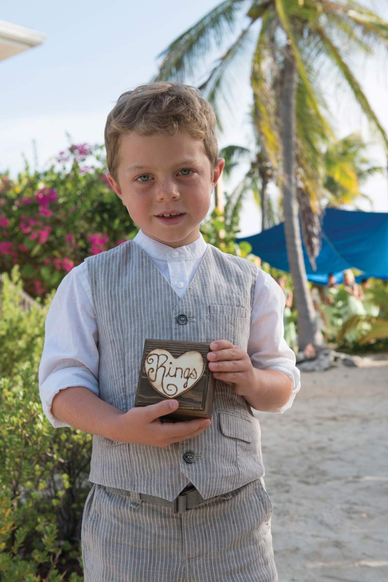 Kid with ring box