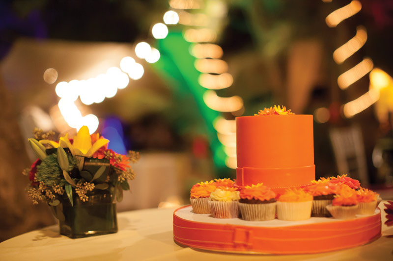 Wedding table decoration