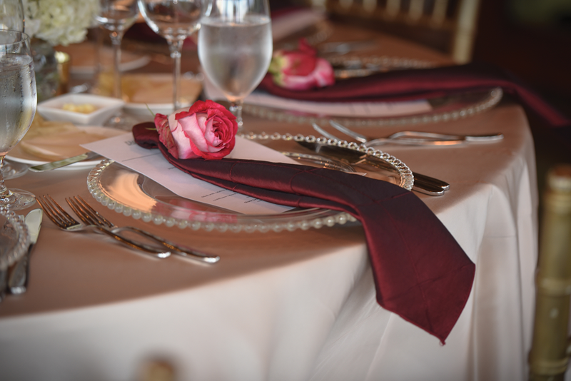 Arrangement at the venue